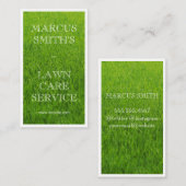 gras visitekaartje (Voorkant / Achterkant)