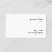 Gras Visitekaartje (Achterkant)