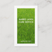 gras visitekaartje (Voorkant)