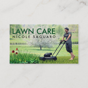 Gras voor grassen visitekaartje