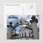 grasalkovich bratislava gate briefkaart (Voorkant / Achterkant)