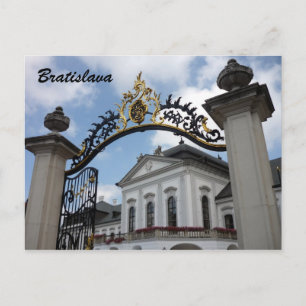 grasalkovich bratislava gate briefkaart