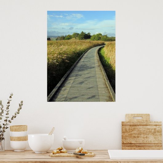 grasbaan poster (Keuken)