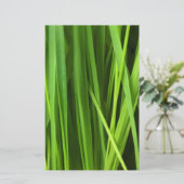 Grasblades Briefpapier (Staand voorkant)