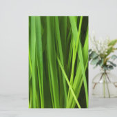 Grasblades Briefpapier (Staand voorkant)