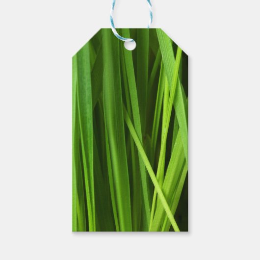 Grasblades Cadeaulabel (Voorkant)