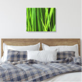 Grasblades Canvas Afdruk (Insitu (Slaapkamer))