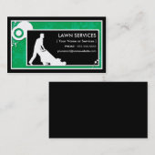 grasdiensten : blokschema visitekaartje (Voorkant / Achterkant)