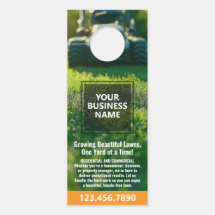 Grasdiensten - Maaien, Rand Landscaping Deurhanger