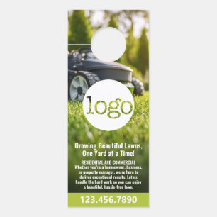 Grasdiensten - maaien, randen, onderhoud Logo Deurhanger