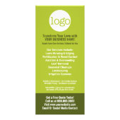 Grasdiensten - maaien, randen, onderhoud Logo Reclamekaart (Achterkant)