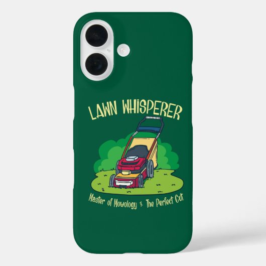 Grasfluisteraar Grasmaaier Tuin Tuinieren Case-Mate iPhone Case (Achterkant)