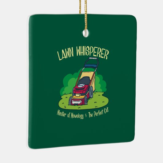 Grasfluisteraar Grasmaaier Tuin Tuinieren Keramisch Ornament (Rechts)