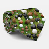  grasforel Bowls fotocollage Stropdas (Opgerold)