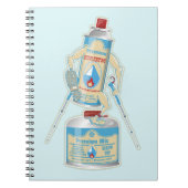 Grasfornuis gaspatronen grappig wandelen notitieboek (Voorkant)