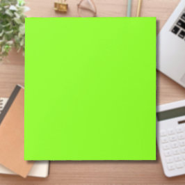 Grasgroen Stevige Kleur | Klassiek | Elegant Notitieblok