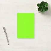 Grasgroen Stevige Kleur | Klassiek | Elegant Post-it® Notes (Kantoor)