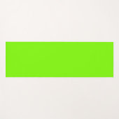 Grasgroen Stevige Kleur | Klassiek | Elegant Yogamat (Voorkant (horizontaal))