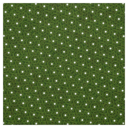 Grasgroene diamantpolkadodoverbindingen stof (Swatch)