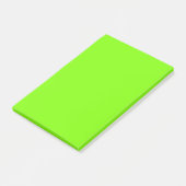 Grasgroene effen kleur | Klassiek | Elegant Post-it® Notes (Schuin)