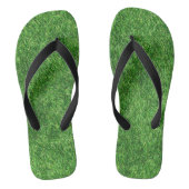 grasgroene Teenslippers (Voetbed)