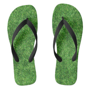 grasgroene Teenslippers
