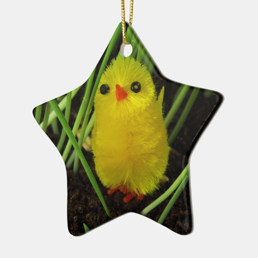 graskuiken keramisch ornament (Links)