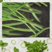 graskuiken theedoek (Gevouwen)