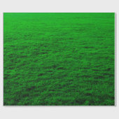 Grasland met achtergrondgroen gras cadeaupapier (Vlak)