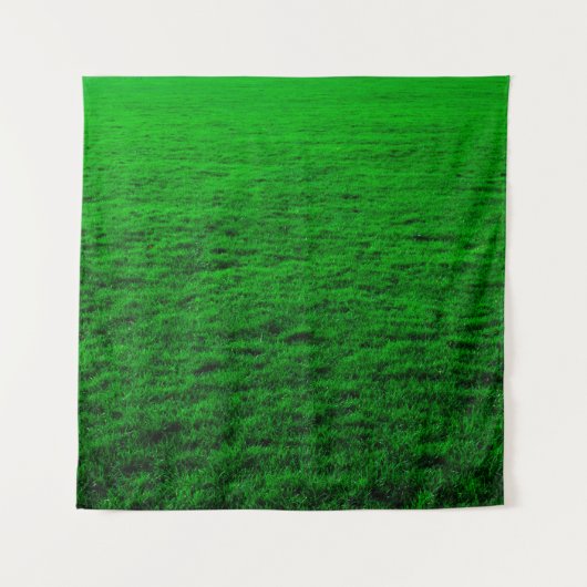 Grasland met achtergrondgroen gras wandkleed (Voorkant)
