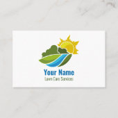  graslandschap visitekaartje (Voorkant)