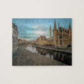Graslei Belgium Stad Landmark Jigzaag Puzzle Legpuzzel (Horizontaal)