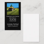 grasmaaien en graszoden visitekaartje (Voorkant / Achterkant)