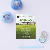 Grasmaaien, grasmaaien, grasmaaien flyer (Enkel)