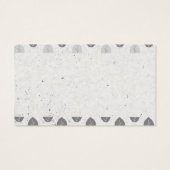 grasmaaien in man | landschapsarchitectuur visitekaartje (Achterkant)