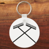 grasmaaien kruisen sleutelhanger (Voorkant)
