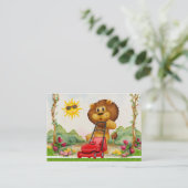 Grasmaaien / Landscaping / Grasservice - SRF Visitekaartje (Staand voorkant)