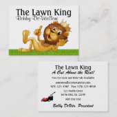 Grasmaaien / Landscaping / Grasservice - SRF Visitekaartje (Voorkant / Achterkant)