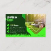 Grasmaaien, Landschapsarchitectuur, Grasverzorging Contactkaartje (Voorkant)