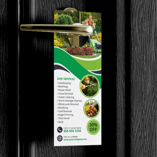 Grasmaaien Mulching Yard Landscaping Deurhanger