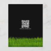 Grasmaaien Snijdiensten, Gazonverzorging Gouden Lo Flyer (Achterkant)