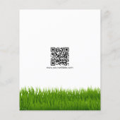 Grasmaaien Snijdiensten, Gold Lawn Care Logo Flyer (Achterkant)