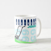  grasmaaier 70th Birthday Mok (Voorkant rechts)