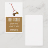  grasmaaier aanpasbare visitekaartjes (Voorkant / Achterkant)