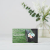 grasmaaier | aanplantboom visitekaartje (Staand voorkant)