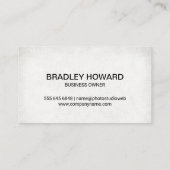 grasmaaier | grasmaai visitekaartje (Achterkant)