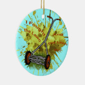 Grasmaaier Keramisch Ornament (Rechts)