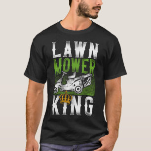 Grasmaaier Landscaper Grasmaaier King Tractor T-shirt