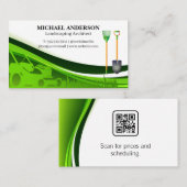 grasmaaier | landschapstools visitekaartje (Voorkant / Achterkant)