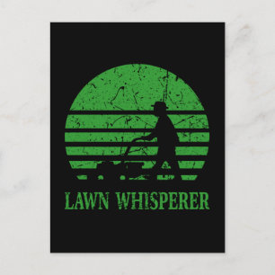 Grasmaaier Lawn Whisperer Tuinman Gift Briefkaart